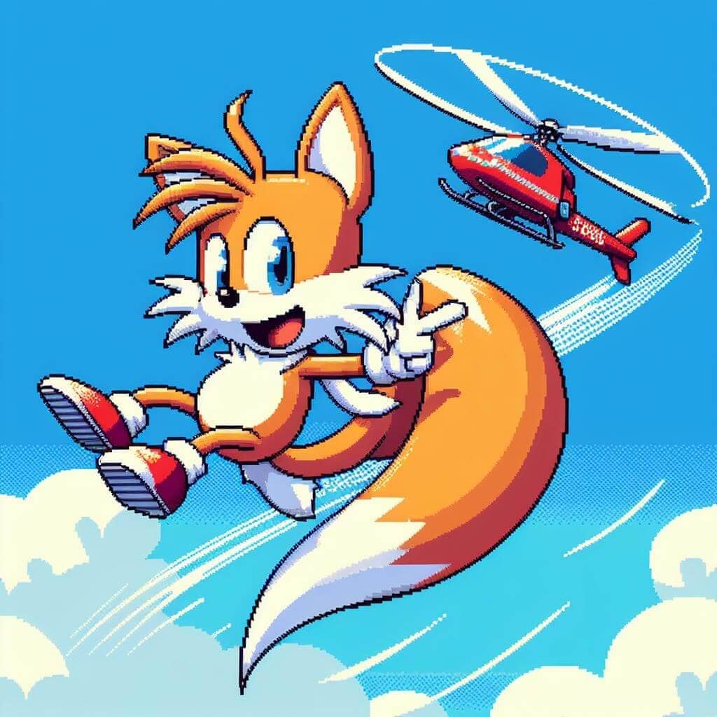 Miles "Tails" Prower, Sonic the Hedgehog serisinin en sevilen karakterlerinden biri olan iki kuyruklu tilkidir.